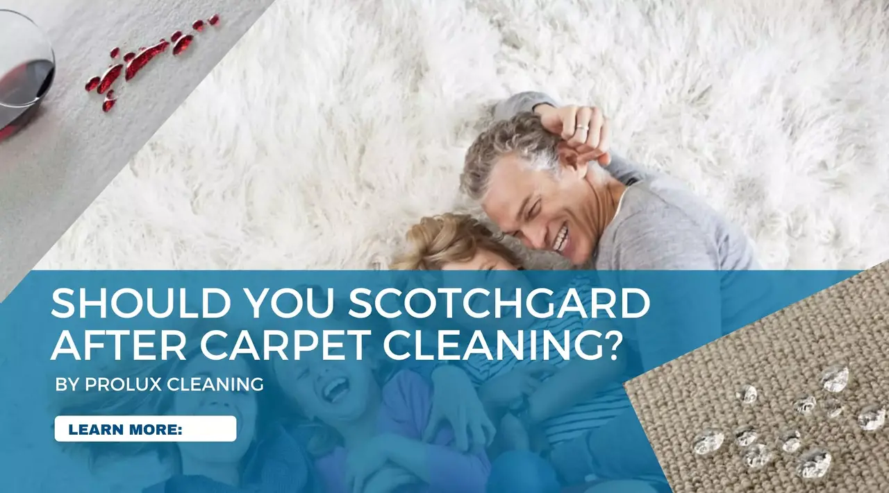 Should you scotchgard after carpet cleaning