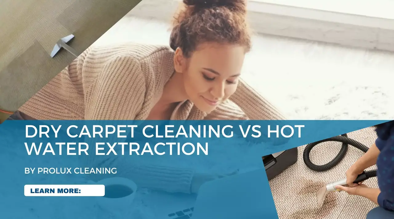 Dry carpet cleaning vs hot water extraction