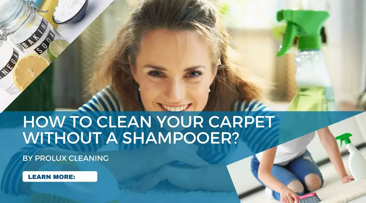 How to clean your carpet without a shampooer