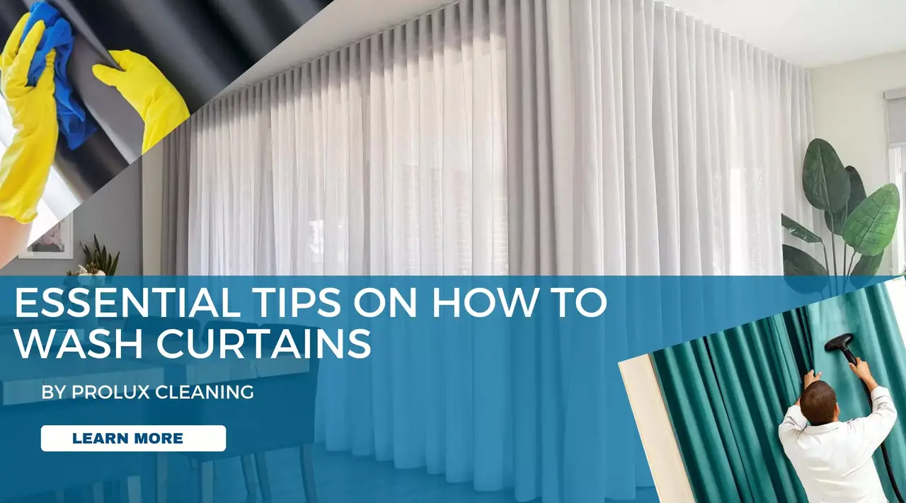 Essential tips on how to wash curtains