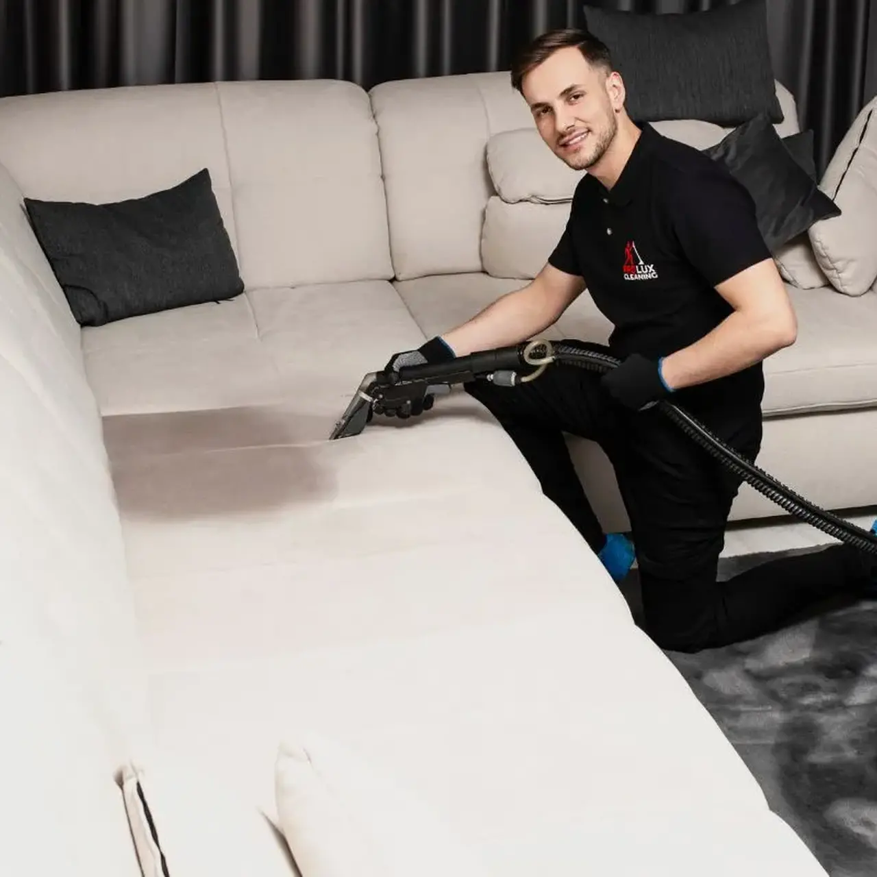 Sofa cleaning technician London