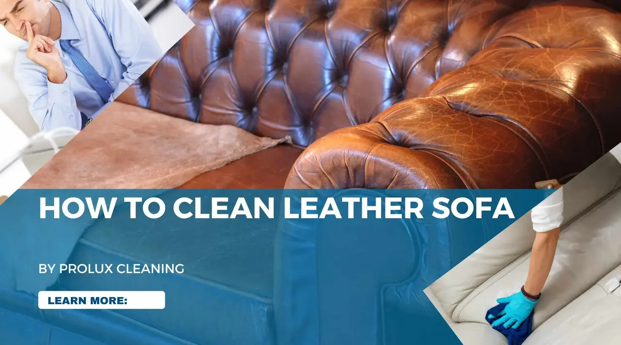 How to clean leather sofa banner