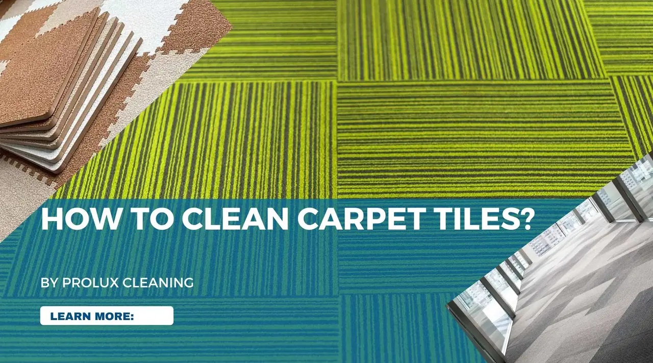 banner how to clean carpet tiles