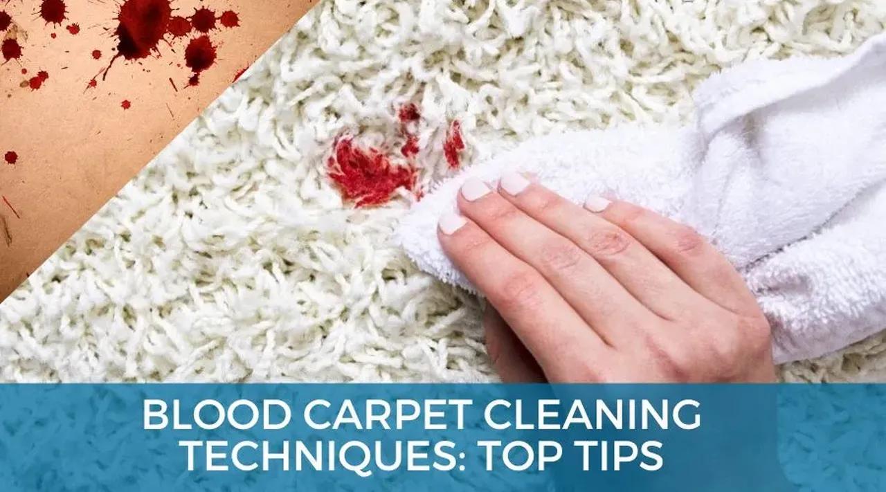 How to Remove Blood Stains from Carpets – Quick & Safe Cleaning Tips